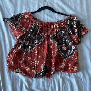 American Eagle Off the Shoulder Top